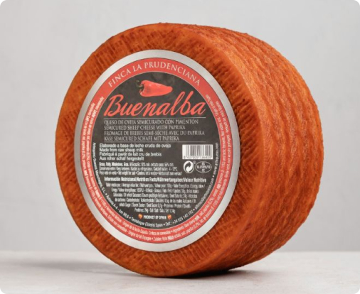Madurado pimentón leche cruda