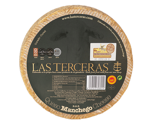 Queso Manchego Curado Leche pasteurizada Oveja